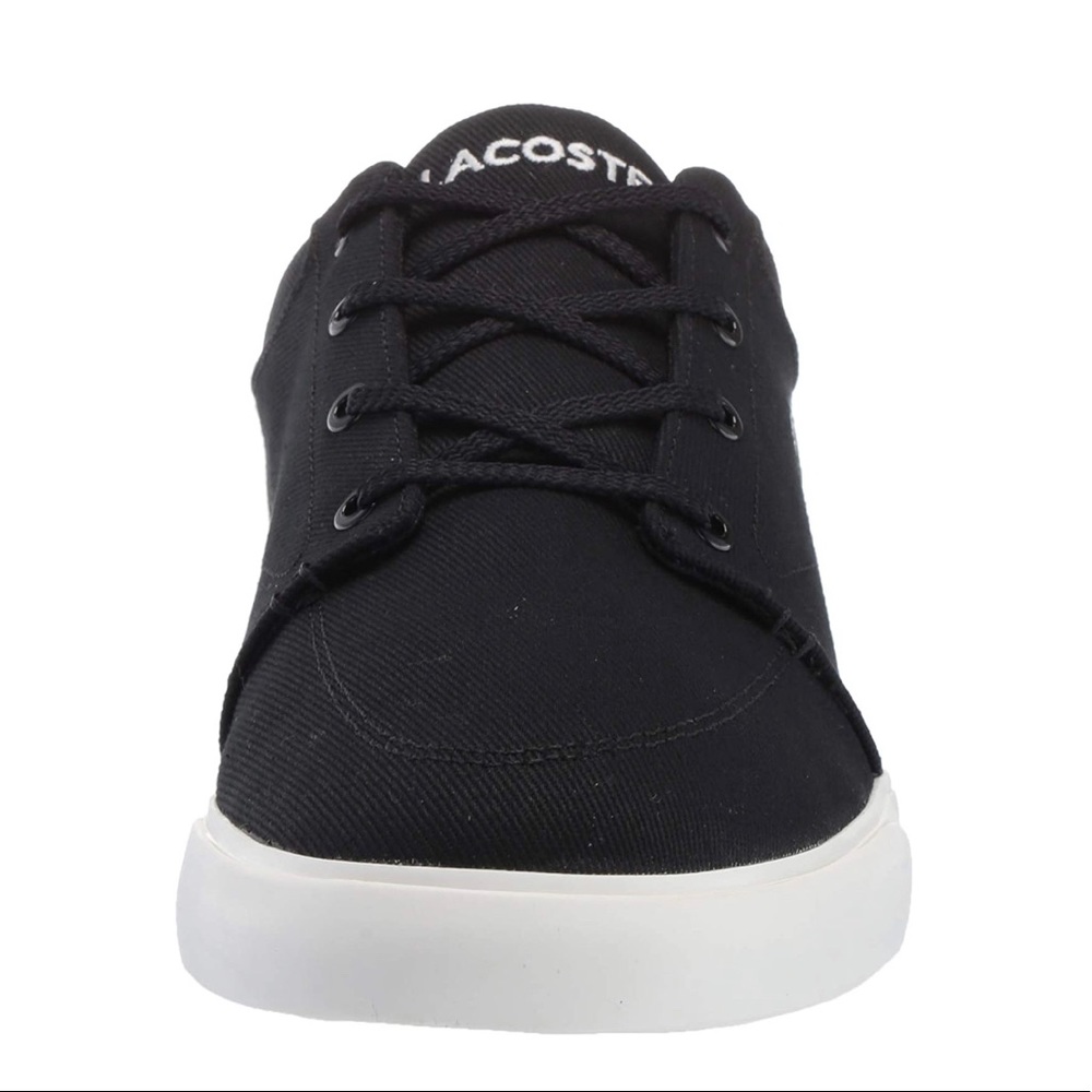 Men’s Lacoste sneaker black with green croc logo - Picture 7 of 7